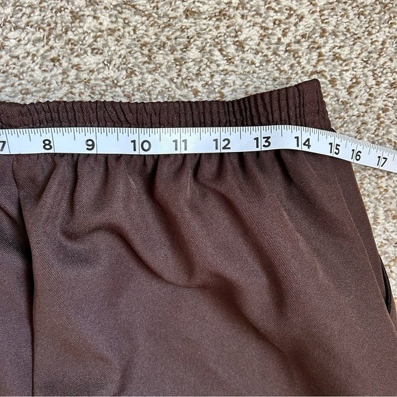 🦋 NWT Briggs New York Brown High Waisted Trousers 14 Petite 14P - Picture 6 of 9